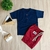 CONJUNTO INFANTIL MENINO CAMISETA TIPO BATA E SHORTS DE TACTEL COM BOLSO CARGO ATH na internet