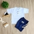 CONJUNTO INFANTIL MENINO CAMISETA TIPO BATA E SHORTS DE TACTEL COM BOLSO CARGO ATH - comprar online