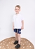 CONJUNTO INFANTIL CAMISETA TIPO BATA SHORTS COM BAINHA DOBRADA TACTEL - comprar online