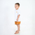 CONJUNTO INFANTIL MENINO CAMISETA E SHORTS DE TACTEL ESTAMPADO - Arthurito Kids