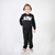 CONJUNTO INFANTIL MOLETON UNISSEX MONOCROMATICO BOLSO CANGURU - loja online