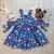 VESTIDO INFANTIL CURTO MENINA TACTEL GODE AMARRAÇAO COSTAS SARA ATH