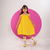 VESTIDO INFANTIL MENINA ALCINHAS TACTEL ALICE ATH