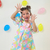 VESTIDO INFANTIL MIDI TRAPEZIO TACTEL MANGUINHAS E LAÇO JULIA ATH na internet