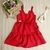 VESTIDO INFANTIL MIDI DE ALCINHA TACTEL LUIZA ATH