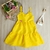 VESTIDO INFANTIL MIDI DE ALCINHA TACTEL LUIZA ATH - comprar online