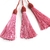 Pingente de Seda Tassel com Lurex 50 unidades Tamanhos 15cm - ATACADO Colore Pedrarias