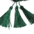 Imagem do Pingente de Seda Tassel com Lurex 50 unidades Tamanhos 15cm