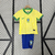 KIT INFANTIL SELEÇÃO BRASILEIRA - TORCEDOR