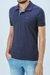 Camiseta gola polo essencial slim Azul Marinho - Ogochi