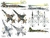 F-5B, E, F (11 versões FAB) 1/48 | FCM Decals 48049 na internet