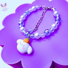 Pulseira Cinnamoroll bolhas