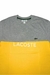 Playera Lacoste block gris para hombre en internet