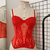 corset vermelho - comprar online