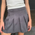 rebel skirt cinza