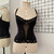 corset preto - loja online