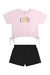 CONJUNTO FEMININO INFANTIL ELIAN LOVE