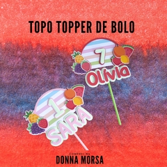 TOPOS DE BOLO EM CAMADAS