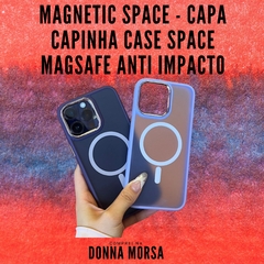 MAGNETIC SPACE - Capa Capinha Case Space Magsafe Anti Impacto