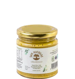 Pasta de aceitunas Orgánicas San Nicolás 170 gr - comprar online