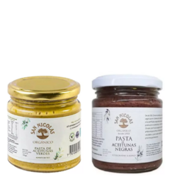 Pasta de aceitunas Orgánicas San Nicolás 170 gr