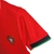 Kit Infantil Seleção de Portugal I 24/25 - Nike - Vermelho com detalhes em preto e verde