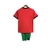 Kit Infantil Seleção de Portugal I 24/25 - Nike - Vermelho com detalhes em preto e verde - comprar online