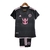 Kit Infantil Inter Miami I 24/25 - Adidas - Preto com detalhes em rosa