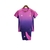 Kit Infantil Seleção da Alemanha II 24/25 - Adidas - Rosa com detalhes em roxo