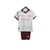 Kit Infantil Manchester City II 23/24 - Puma - Branco com detalhes em vinho e laranja