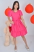 Vestido Infantil princesa Vitória Rosa