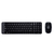 Teclado+Mouse Logitech Wir MK220 Blk 920-004430 - 920-004430