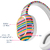 PACKED PARTY HEADPHONES PACKED PARTY 'STRIPE IT RICH' BLUETOOTH - PKHP120ST en internet