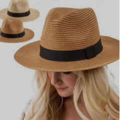 Chapéu Fedora Requinte - Equilíbrio Moda Praia