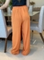 Calça Pantalona Laranja em Crepe - loja online