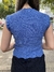 Blusa Modal Azul - loja online