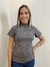 Blusa Malha Canelada Cinza - loja online