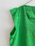 Blusa Plus Verde em Crepe na internet