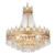 Lampara Candelabro Cristal Frances Lujo Elegante Imperio 61