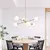 Lampara Candelabro Led Moderno Elegante Lujo Techo West Elm