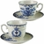 Juego Vajilla Te Cafe Britanico Porcelana Lujo Elegante 4tazas - tienda en línea