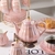 Vajilla Te Cafe Porcelana Elegante Para 6 Britanico Tornasol Rosa en internet