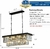 Lampara Cristal Techo Colgante Candelabro Lujo Moderna Led Negro en internet