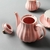 Imagen de Vajilla Te Cafe Porcelana Elegante 6personas Britanico Lujo Rosa