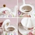 Set Te Cafe Britanico Floral Porcelana Para 6 Elegante Lujo - Lux Home México 