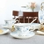 Set Te Cafe Britanico Floral Porcelana Para 6 Elegante Lujo Azul - tienda en línea