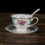 Imagen de Set Te Cafe Britanico Floral Porcelana Para 6 Rosas Europeo Retro