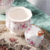 Set Te Cafe Britanico Rosa Floral Porcelana 6 Personas Vajilla - comprar en línea