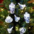 Decoración Navidad Elegante Chinoiserie Cerámica Ginger Jar - tienda en línea