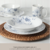 Vajilla Porcelana Floral Elegante Martha Stewart 30 Piezas de Lujo - Lux Home México 